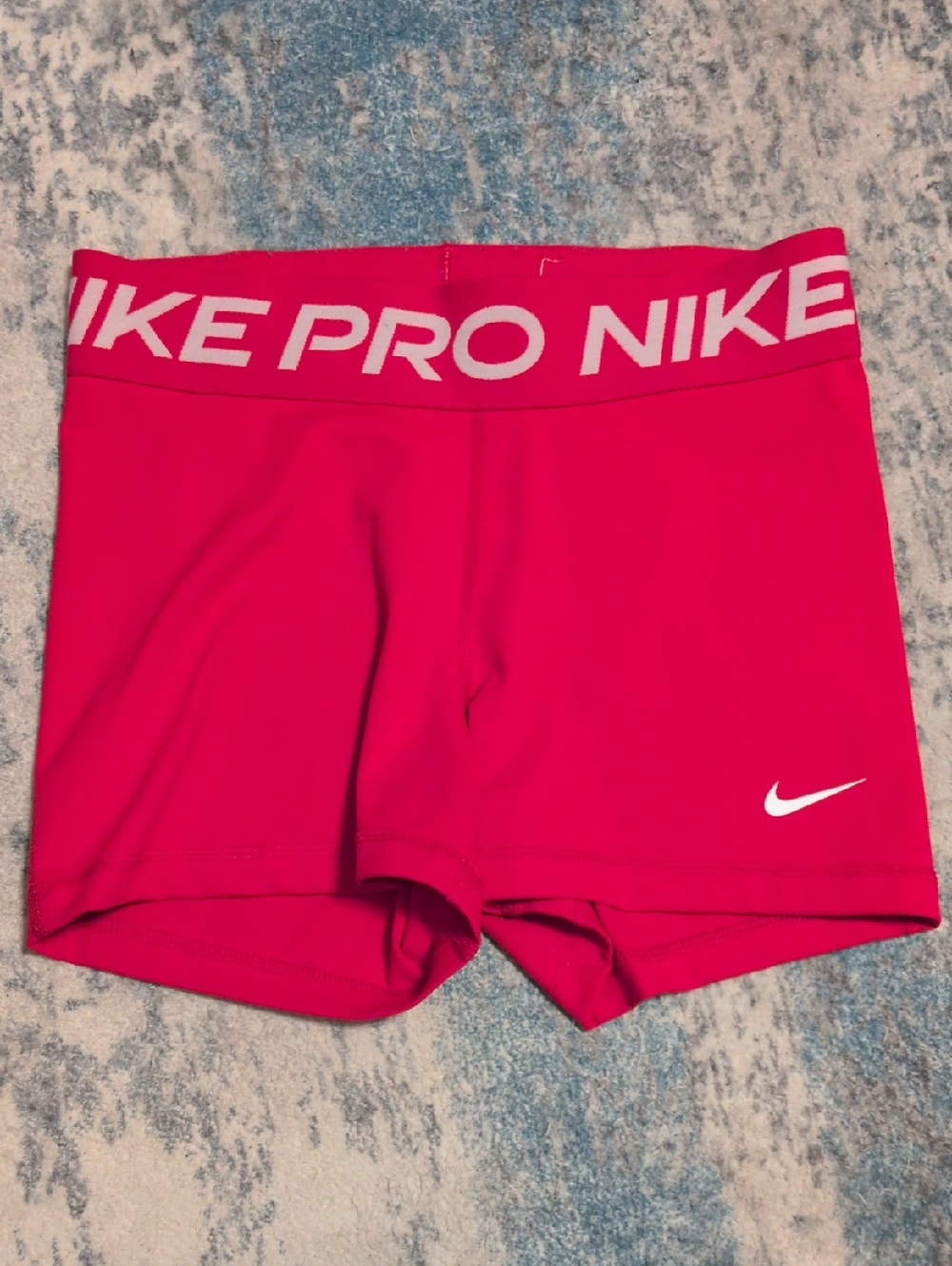 Nike Bright Red Performance Compression Shorts